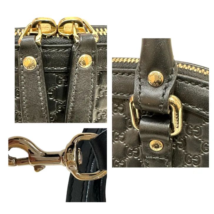 中古良品】GUCCI グッチ 2WAYショルダーバッグ マイクロ