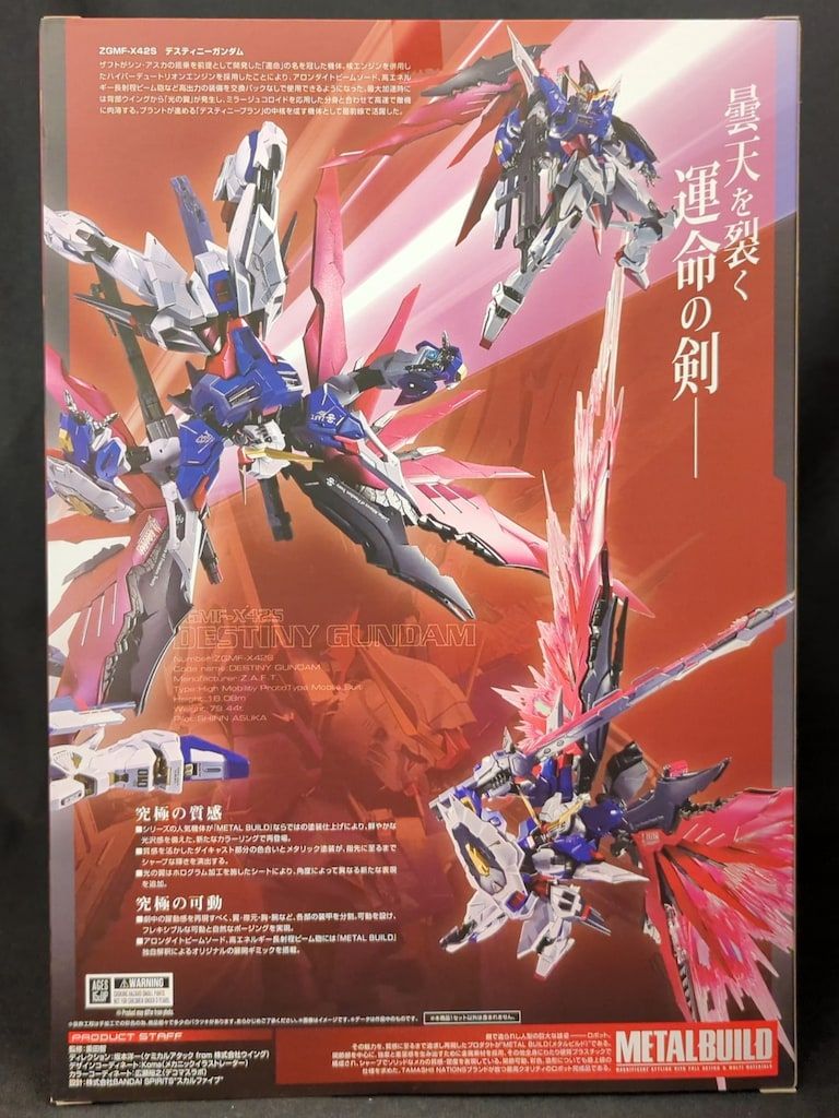 BANDAI SPIRITS METAL BUILD 機動戦士ガンダムSEED DESTINY