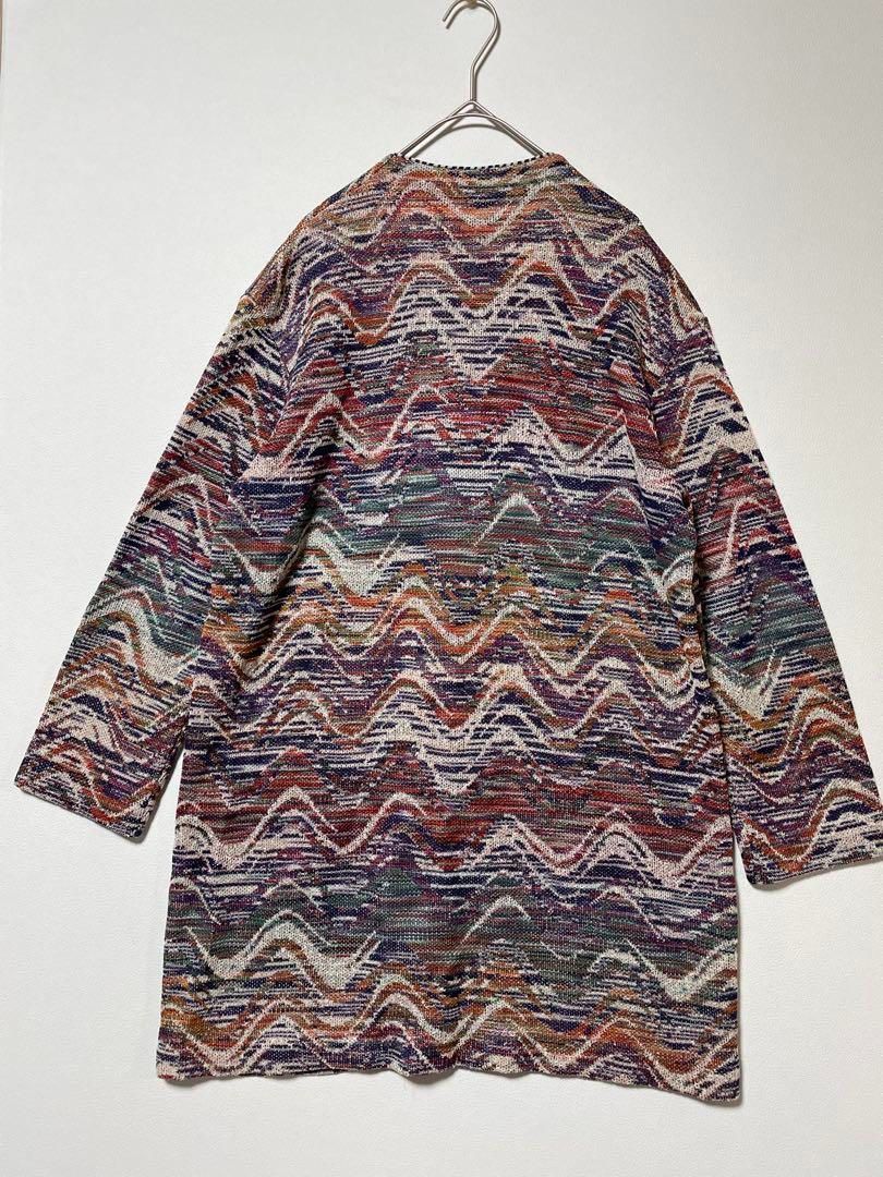 MISSONI ミッソーニ ニット ジャケット コート マルチカラー M