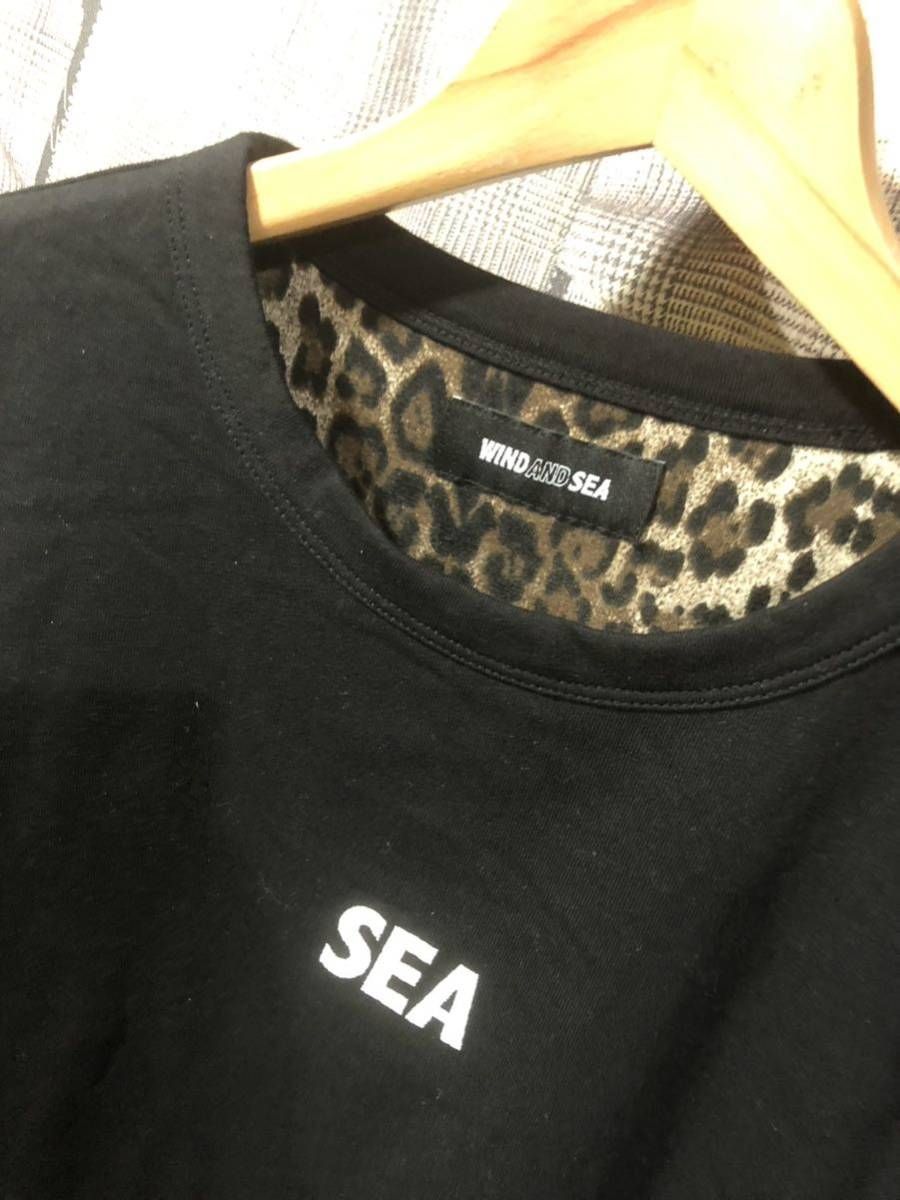 Tシャツ(半袖/袖なし) wind and sea LEOPARD SIBLE CUT-SEWN WIND AND SEA（ウィンダンシー） ウィンダンシ― WIND AND SEA Tシャツ
