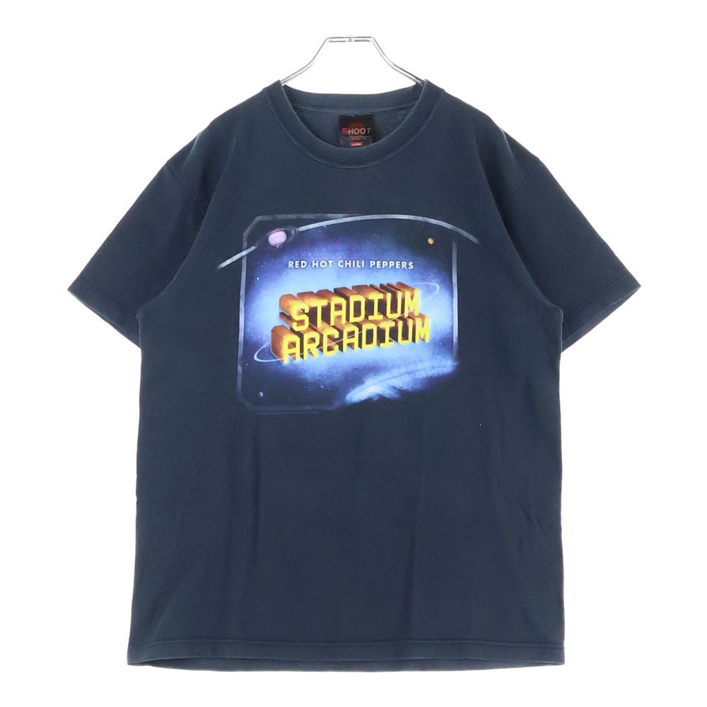 VINTAGE (ヴィンテージ) 00s RED HOT CHILI PEPPERS 2007 Stadium Arcadium Tour レッドホットチリペッパーズ 両面プリント 半袖Tシャツ カットソー ブラック