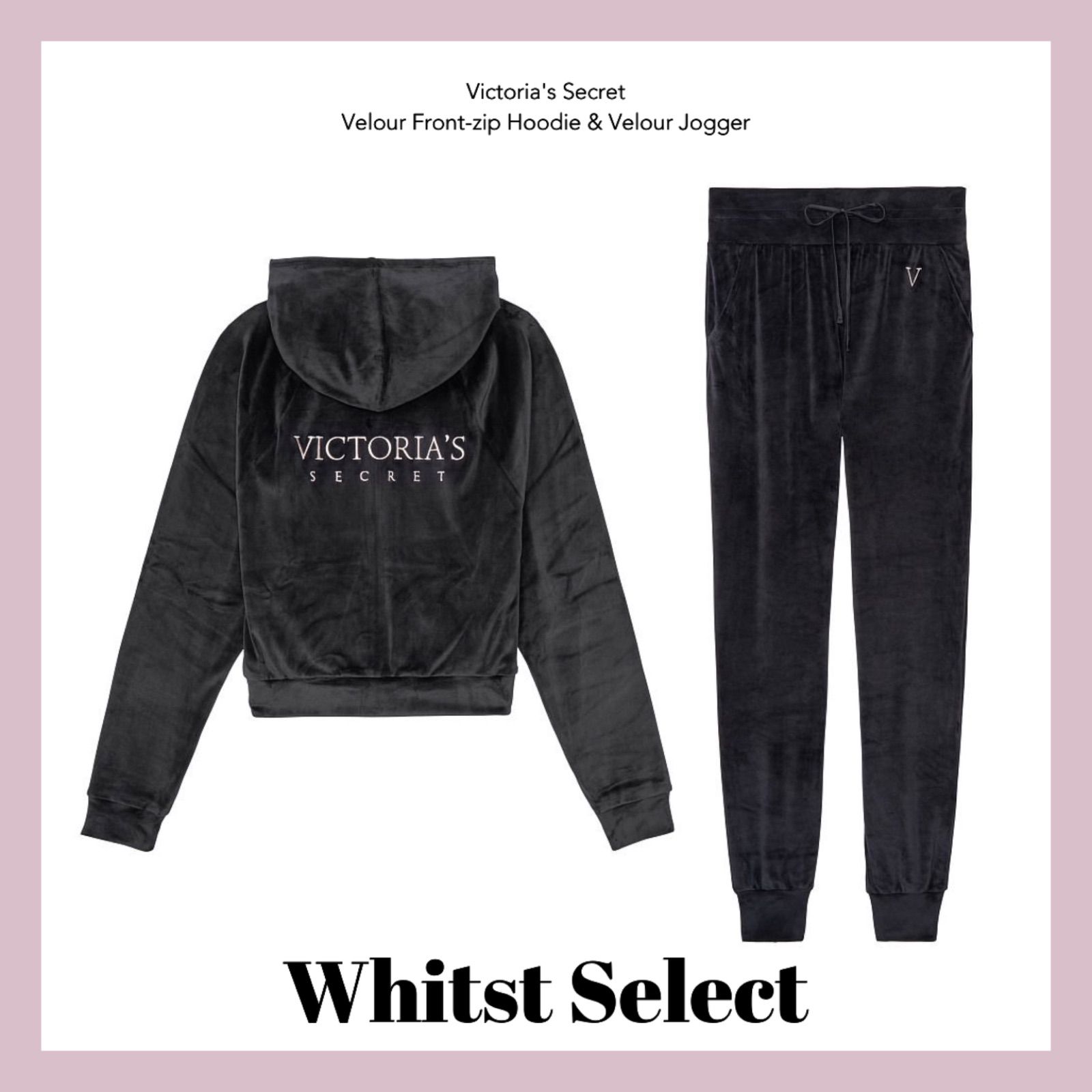 VICTORIA'S SECRET ベロアフーディ＆ジョガー! XS