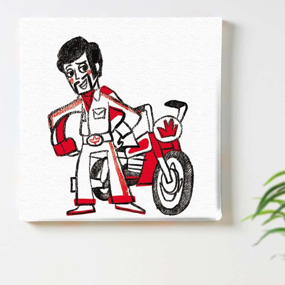 トイストーリー　ピクサー　ディズニー　アート　絵画　パネル トイ・ストーリーのアートパネル Mサイズ 30×30cm PIXA-2209-02