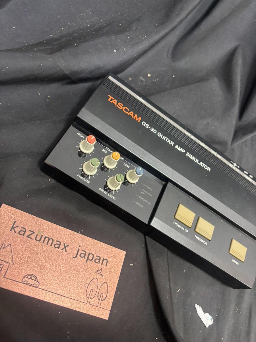 TASCAM GS-30 Guitar Amp Simulator 動作品 本体のみ ギターアンプシミュレーター タスカム エフェクター z-2307