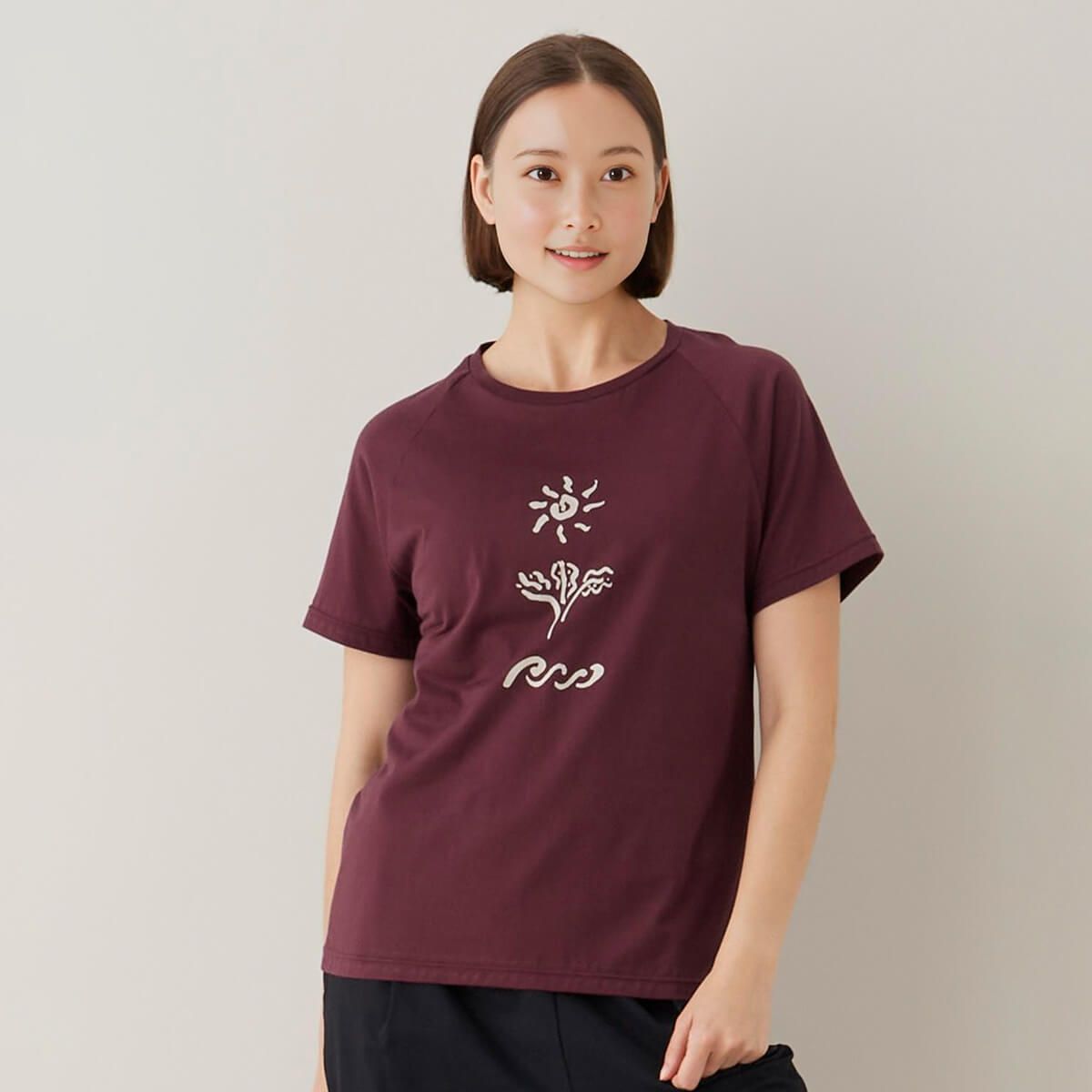 新品 suria スリア ヨガウェア トップス ヨガ 半袖 Tシャツ
