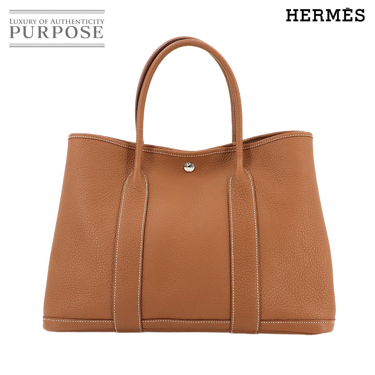 エルメス HERMES ガーデンパーティ 36 PM トート バッグ ネゴンダ
