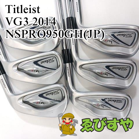 入間■【中古】 アイアンセット タイトリスト VG3 2014 NSPRO950GH(JP) S 24[1774]