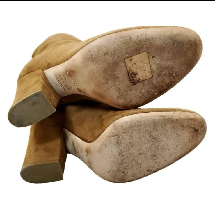 Sergio Rossi ニーハイブーツ 23～23.5cm 高級スエード 36 定価