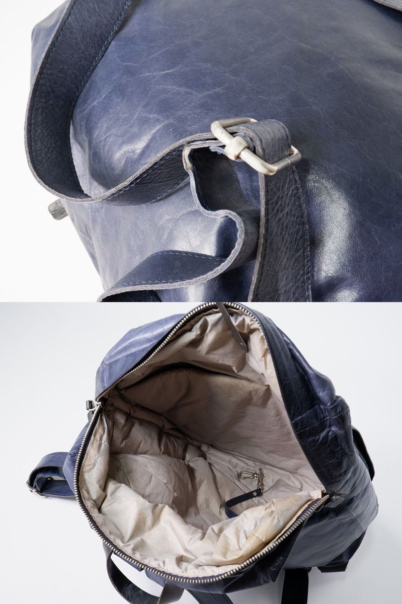 アニリンレザーリュック