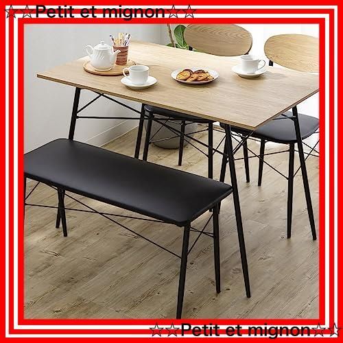 アイリス ダイニングテーブルセット 4点セット STDSET-4 オーク