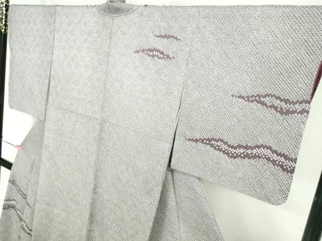 平和屋着物□極上 名門 藤娘きぬたや・総絞り 訪問着 霞文 逸品 未使用  