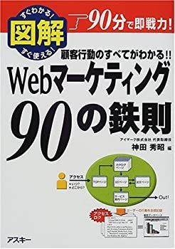 【-非常に良い】 図解 Webマーケティング90の鉄則 顧客行動のすべてがわかる!! (ビジネスアスキー)