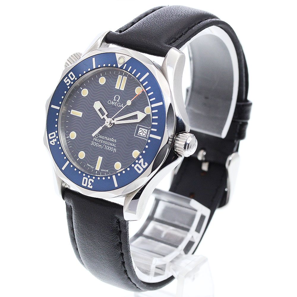 オメガ OMEGA 2561 80 シーマスター300 デイト クォーツ ボーイズ_913455