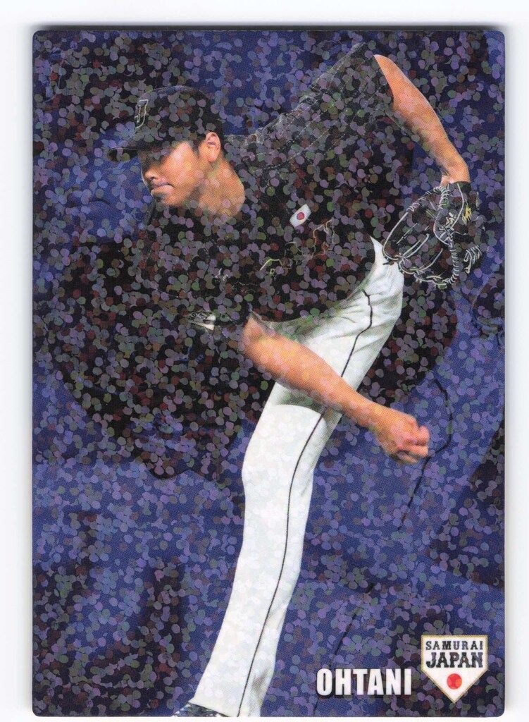 カルビー 2016年 侍ジャパン 大谷翔平（ツブキラ） SJ-07 - メルカリ