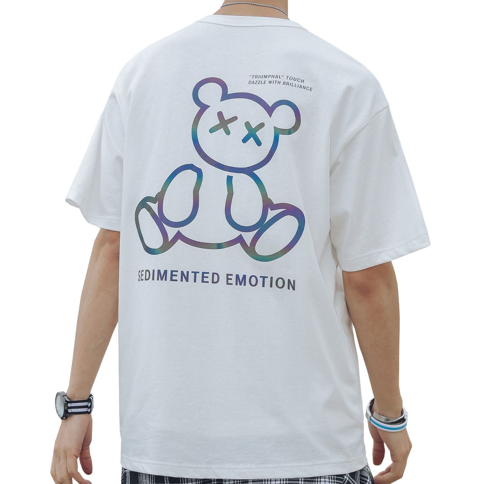 メンズデザインTシャツおしゃれ夏かっこいい Amazon | [Easykode] Tシャツ メンズ 半袖 夏服 かわいい ティー
