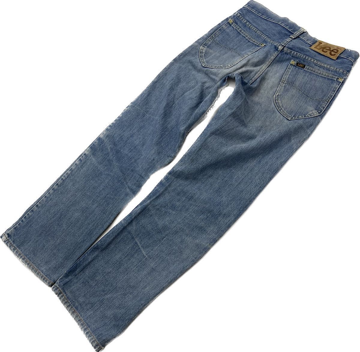 80s ☆ Lee 200 ☆ 42TALON タロンジッパー デニムパンツ ブルー