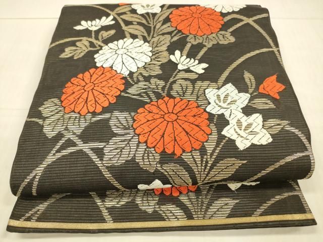 ぽんちゃん　正絹立涌柄袋帯 ぽんちゃん様専用 正絹立涌柄袋帯