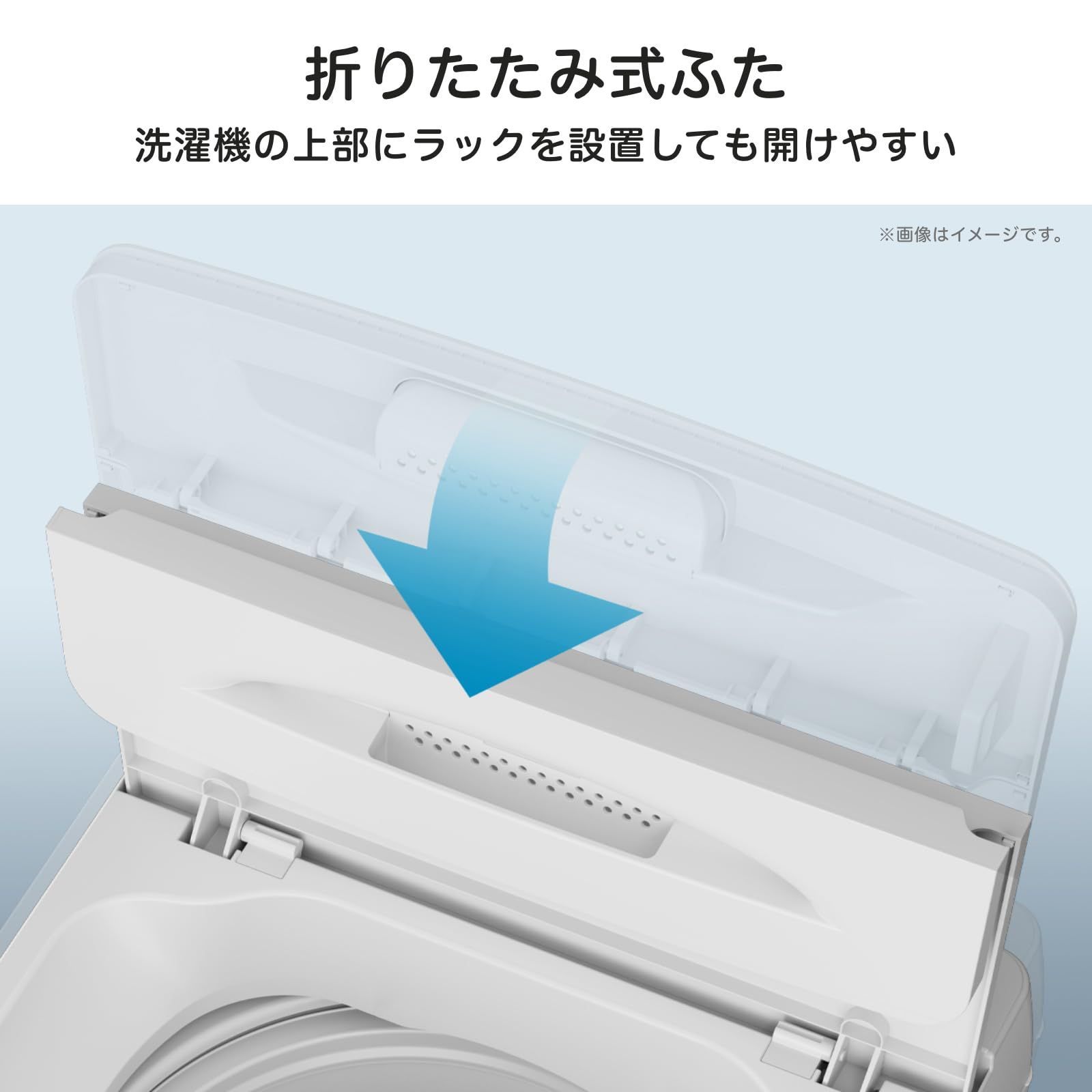 ハイセンス 全自動 洗濯機 5.5kg ホワイト HW-K55E 最短10分洗濯 真下 