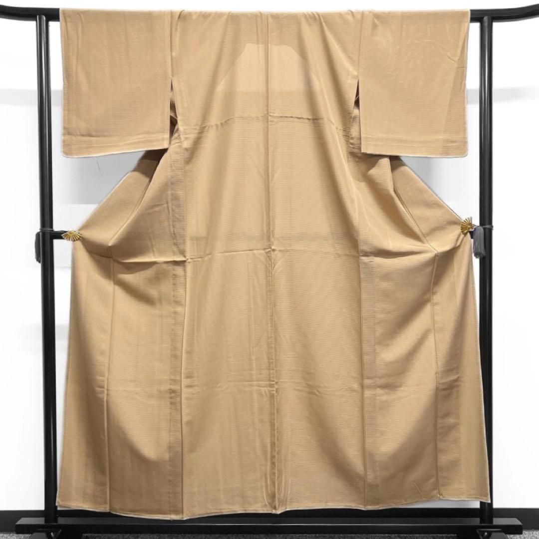 伊と幸 夏用 絽 色無地 ベージュ パーティー お茶会着物 083w d - メルカリ 