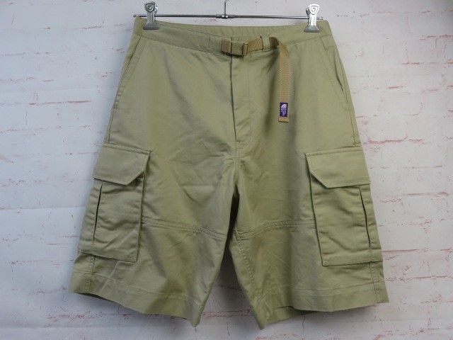 中古】 ﾀｸﾞ付 THE NORTH FACE PURPLE LABEL ｻﾞﾉｰｽﾌｪｲｽ ｼｮｰﾄﾊﾟﾝﾂ ﾊｰﾌﾊﾟﾝﾂ NT4302N  ﾍﾞｰｼﾞｭ 32 M 991759570 - メルカリ