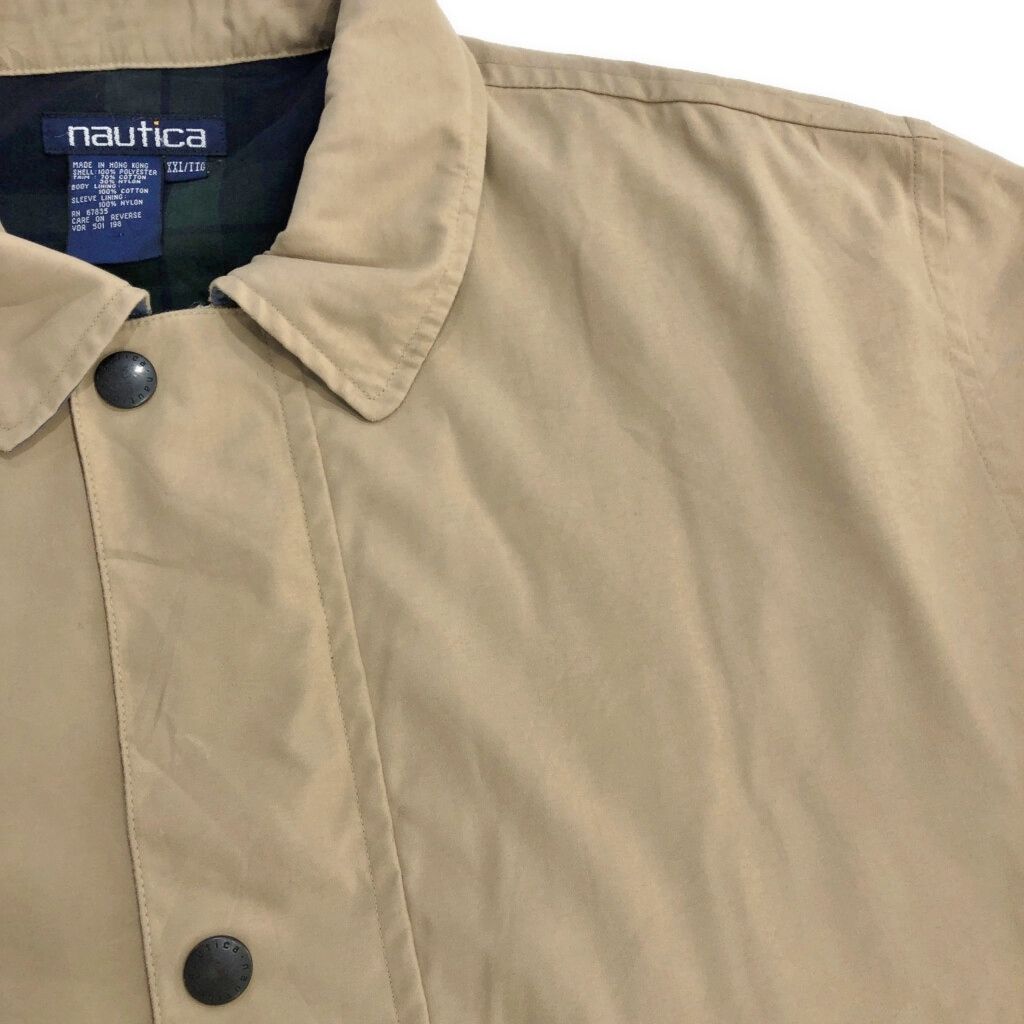 NAUTICA ノーティカ ハンティングジャケット 大きいサイズ ベージュ