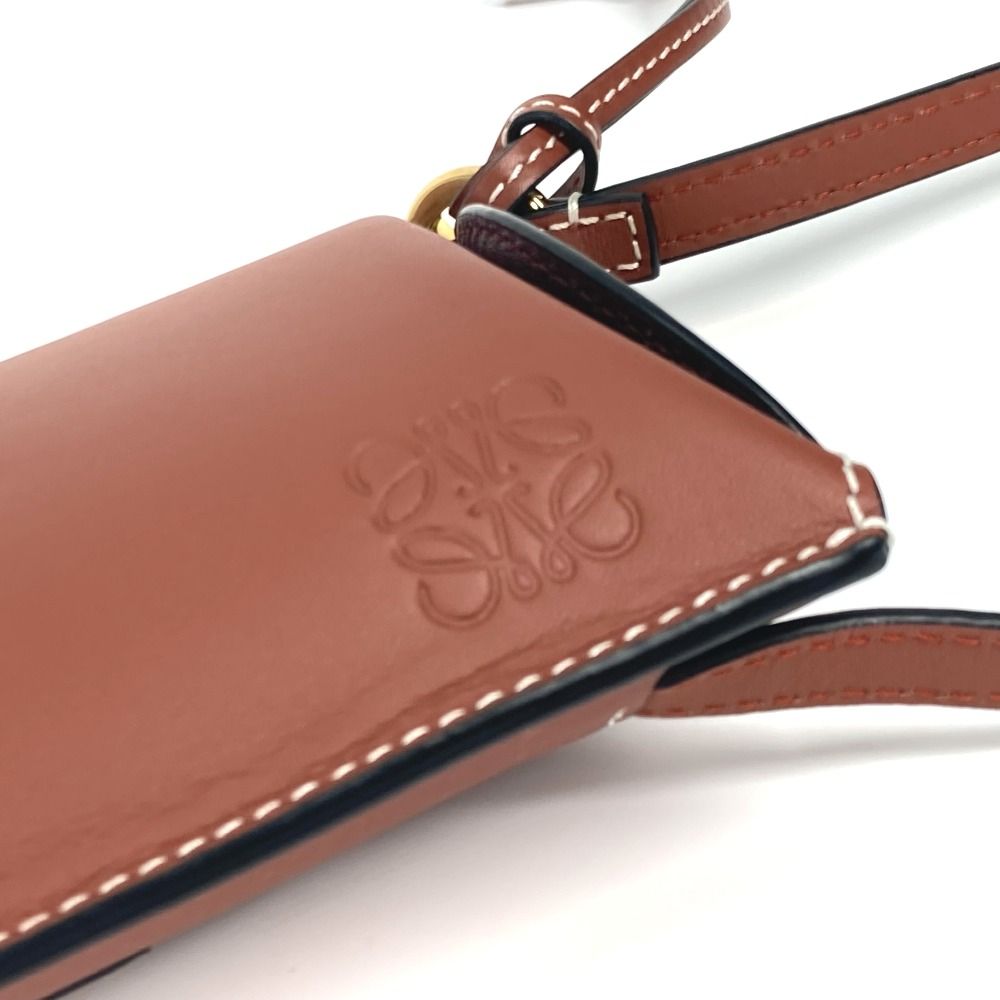 LOEWE ロエベ ショルダーバッグ ゲートポケット レザー - メルカリ