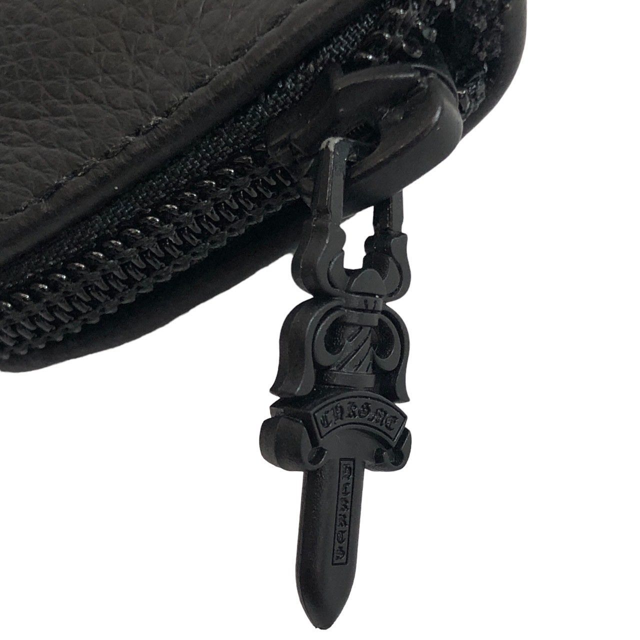 クロムハーツ】パッチ レザー ファスナー 眼鏡ケース 小物入れ