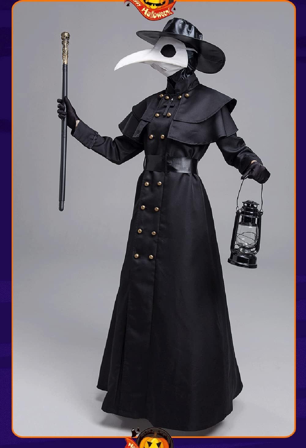 ハロウィンコスプレペストドクターサービスダークダンジョン ペスト医師 疫病 ペストドクター コスプレ 衣装 中世期風 ペスト