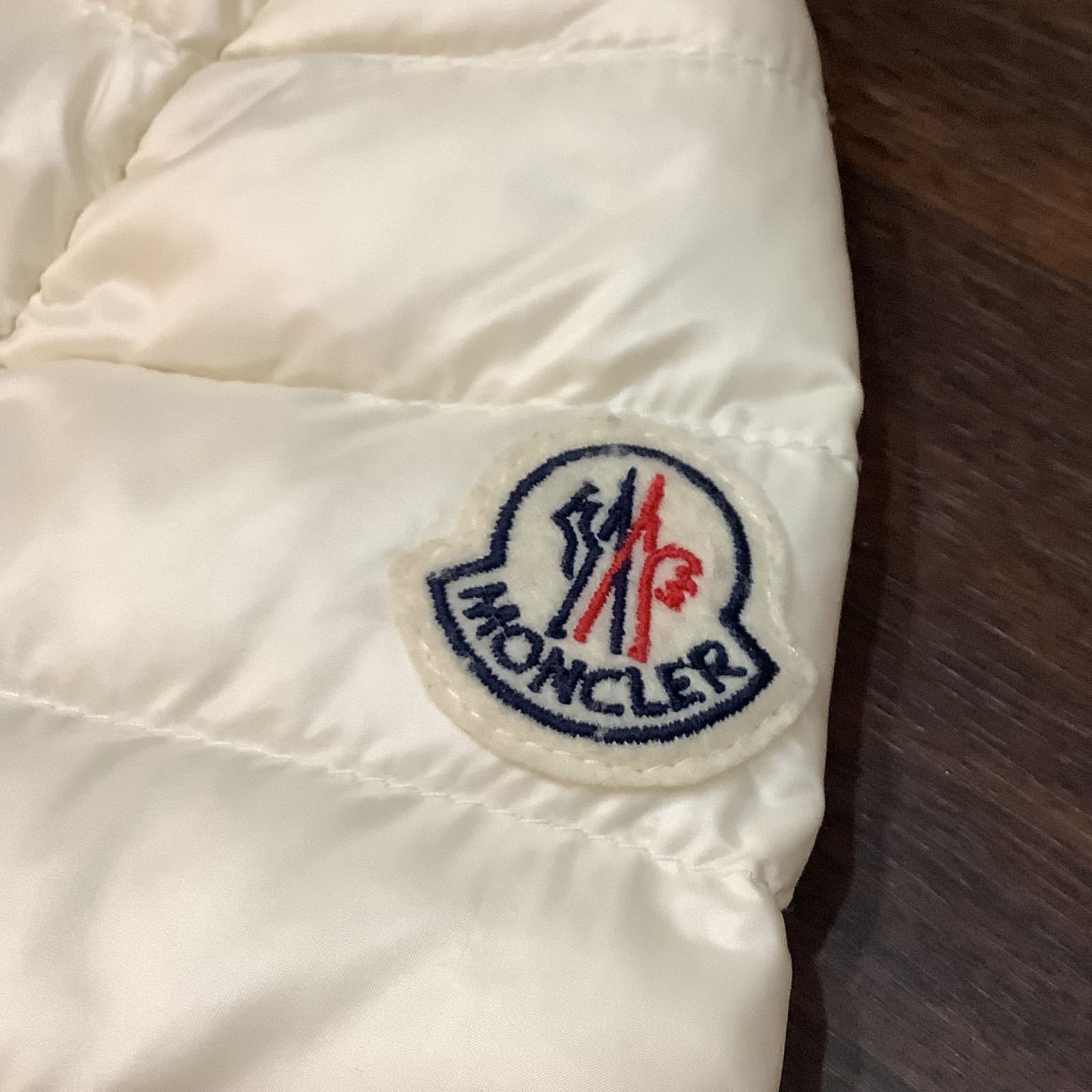 【良品】 MONCLER モンクレール Baillet ライトダウンジャケット ノーカラー 黒 ブラック サイズ3 スタッズ DIST ジャパンタグ