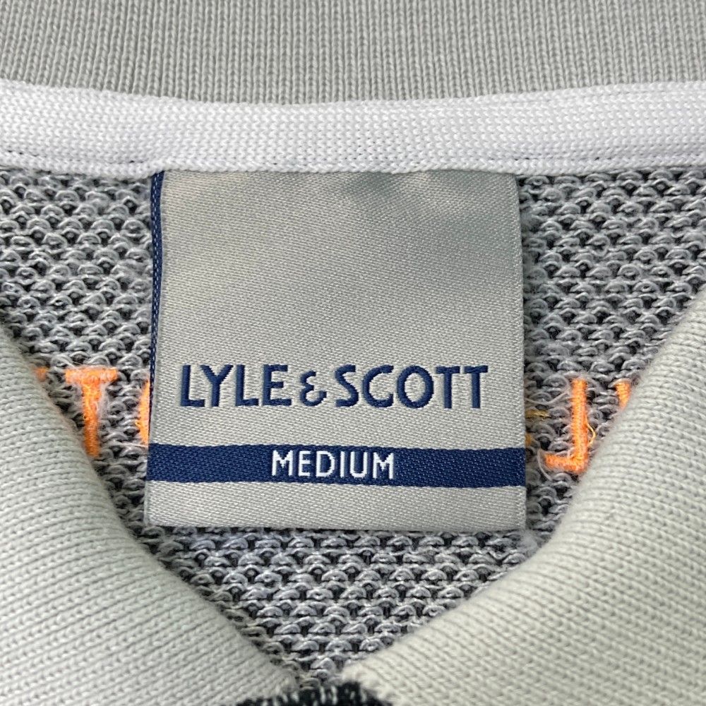 ☆美品☆LYLE & SCOTT ライルアンドスコット　半袖ポロ　ブラック L LYLE&SCOTT ポロシャツ 「LYLE＆SCOTT/ライルアンドスコット