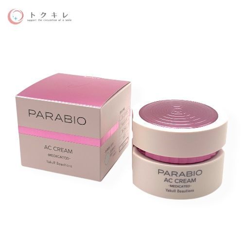 トクキレ ヤクルト化粧品 パラビオ ACクリームf 40g 薬用保湿クリーム 医薬部外品 定価11000円 税込