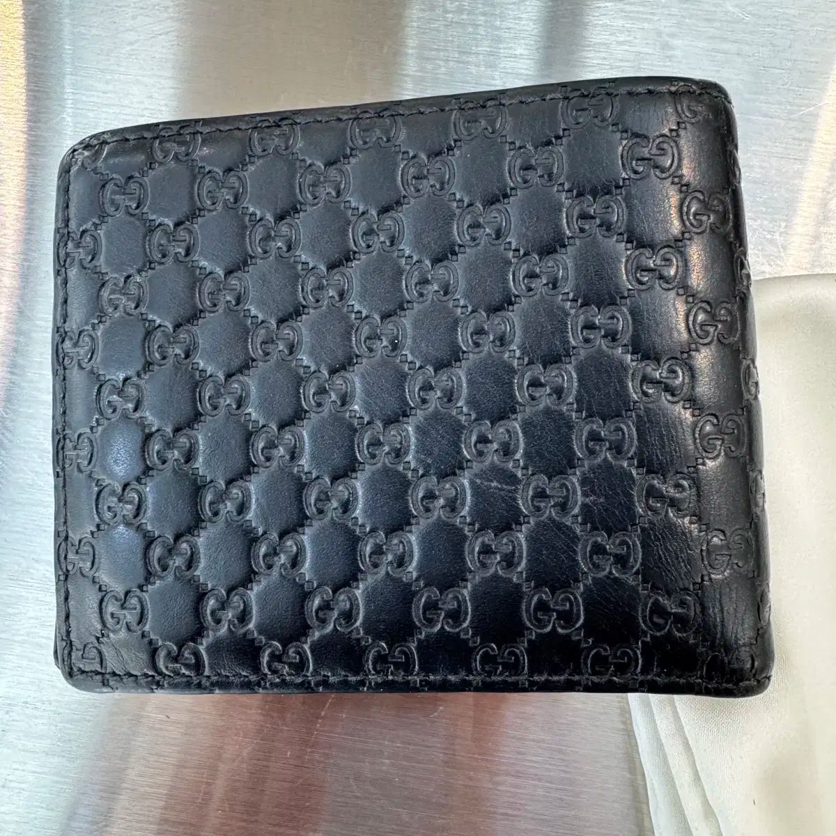 303 極上美品 GUCCI グッチ マイクロシマ 2つ折り財布 303 極上美品 GUCCI グッチ マイクロシマ 2つ折り財布｜Yahoo