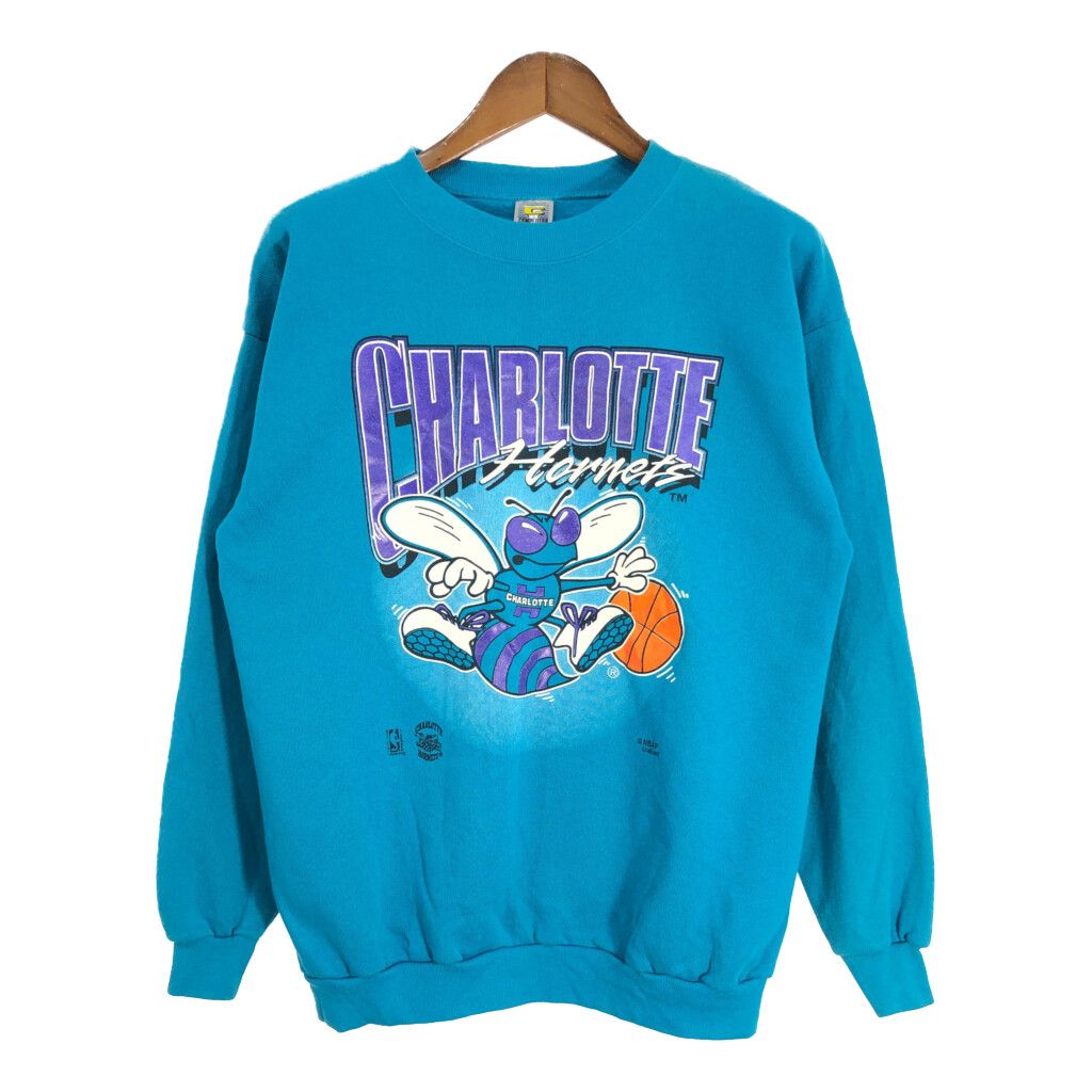 90-00年代 COMPETITOR NBA シャーロット・ホーネッツ スウェット ロゴ