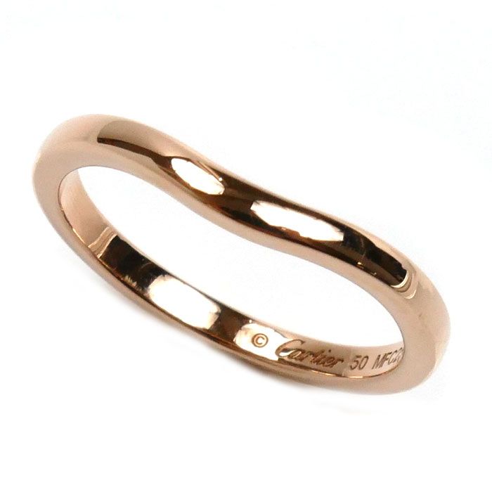 CARTIER カルティエ K18PG ピンクゴールド バレリーナ リング 指輪 B4098550 10号 50 2.3g レディース
