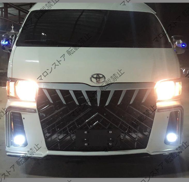 高品質 2012-2018年モデル トヨタハイエースHIACE前後バンパー200系大バンパー バンパー改造パーツ