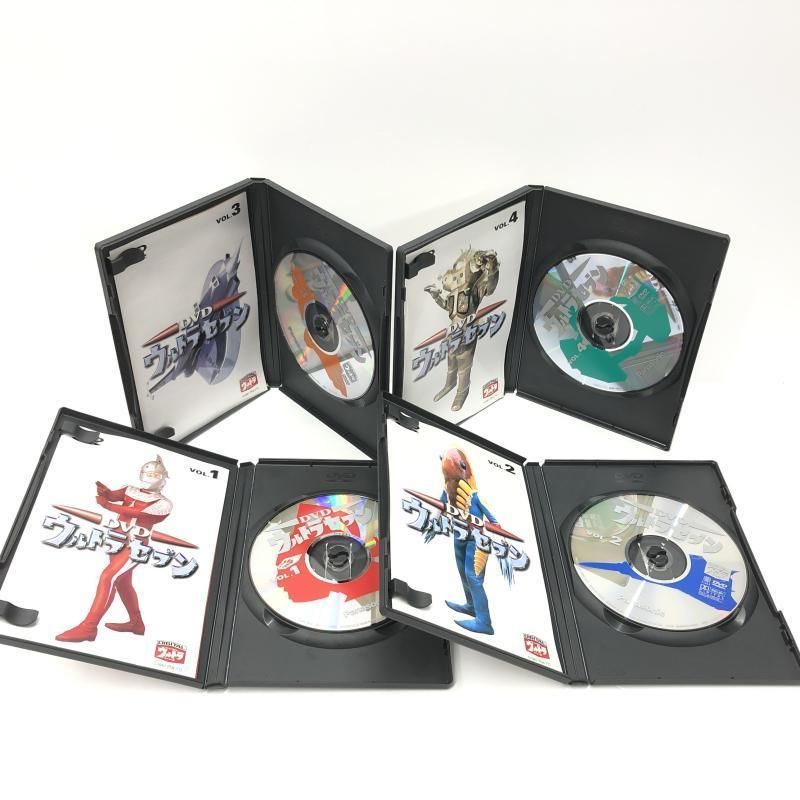 【中古】ウルトラセブン 全12巻セット/DVD ※リーフレット完備＆多少傷み※[69][240069203619] 中古】ウルトラセブン 全12巻セット/DVD ※リーフレット完備