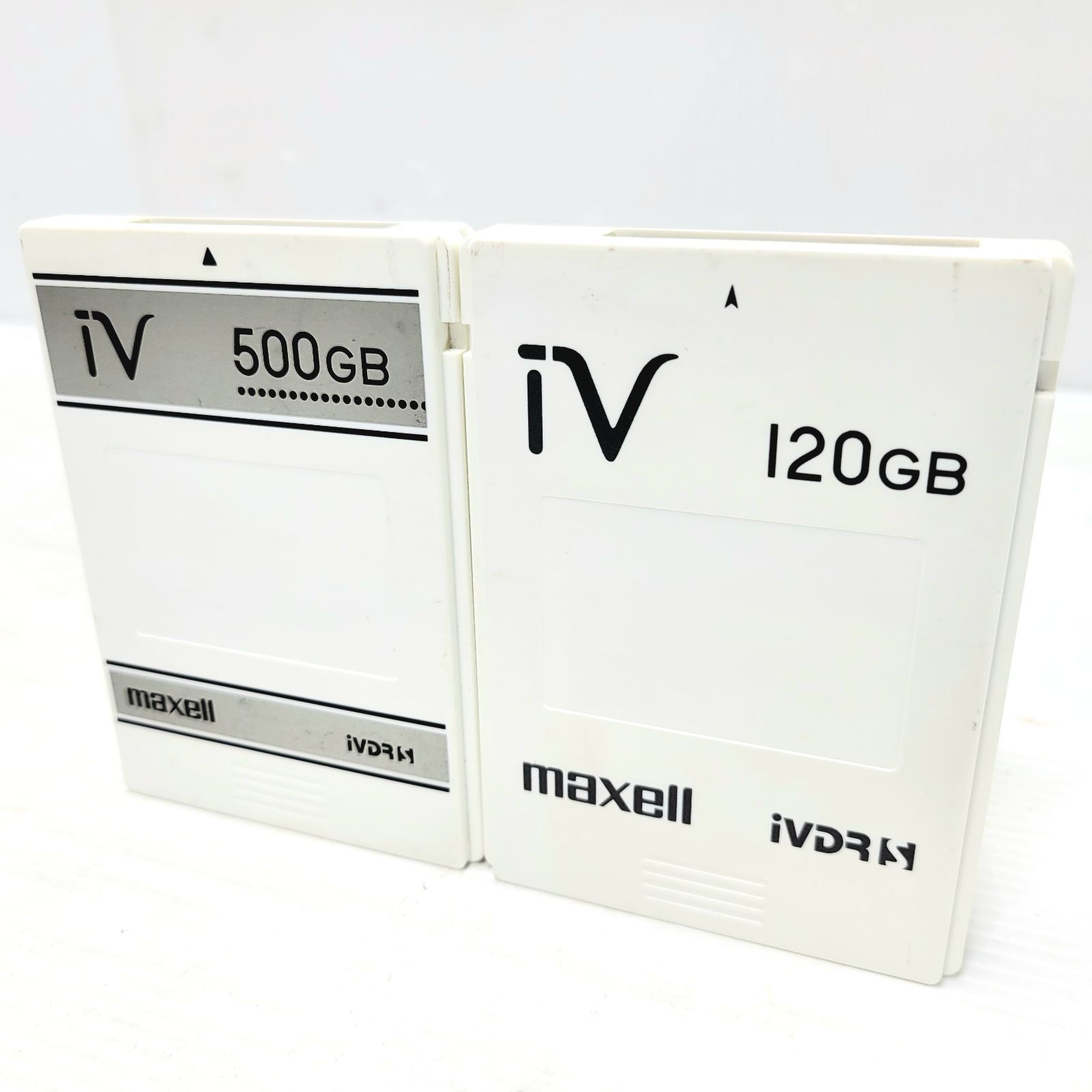 maxell iVDR-S カセット 500GB 120GB セット