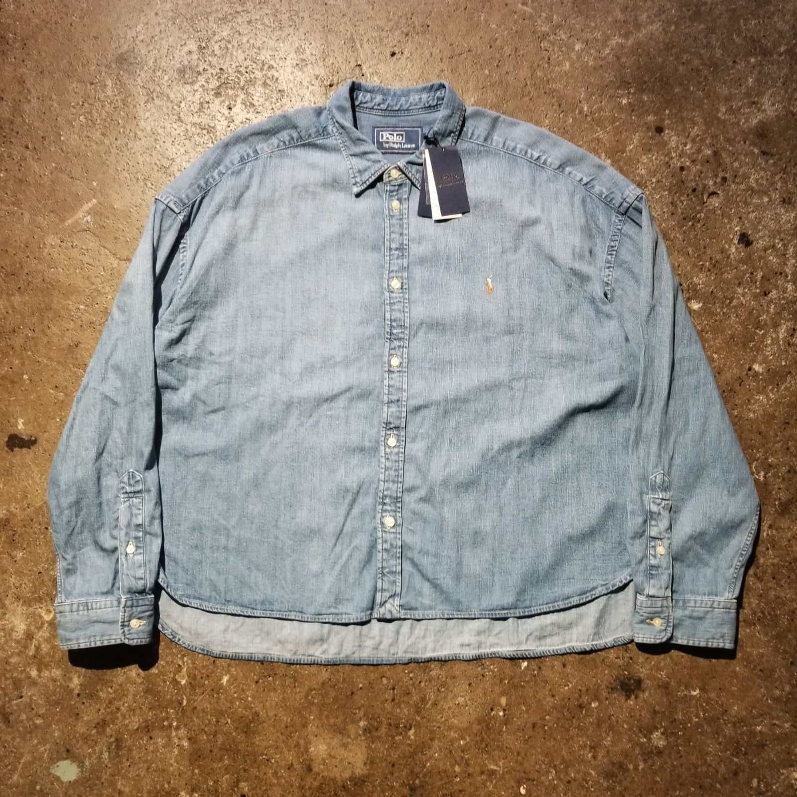 Polo Ralph Lauren デニムシャツ L 新品未使用 ポロ ラルフ ローレン POLO RALPH LAUREN デニム シャツ （400