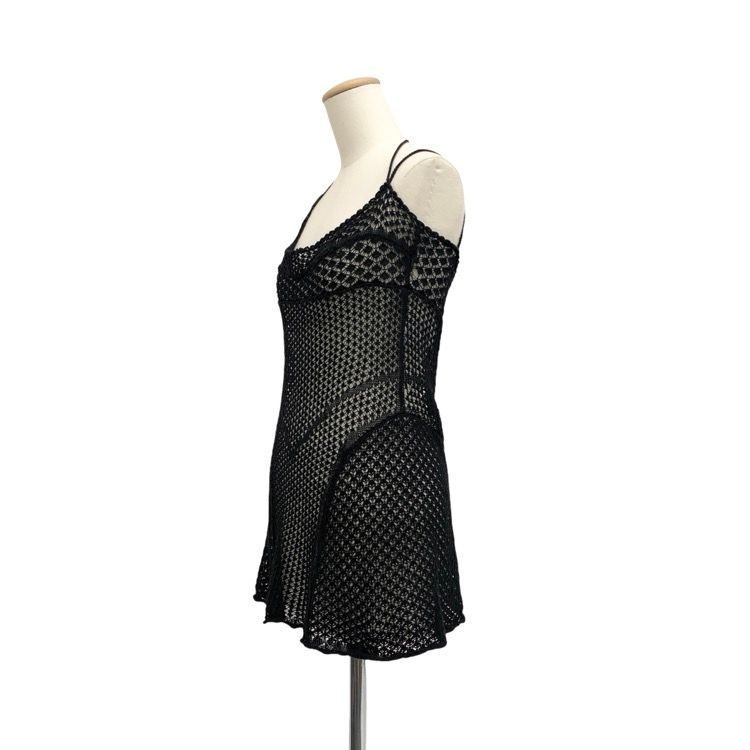 FETICO LACE KNIT SLIP DRESS（レースキャミソール） FETICO LACE KNIT SLIP DRESS（レースキャミソール） - メルカリ