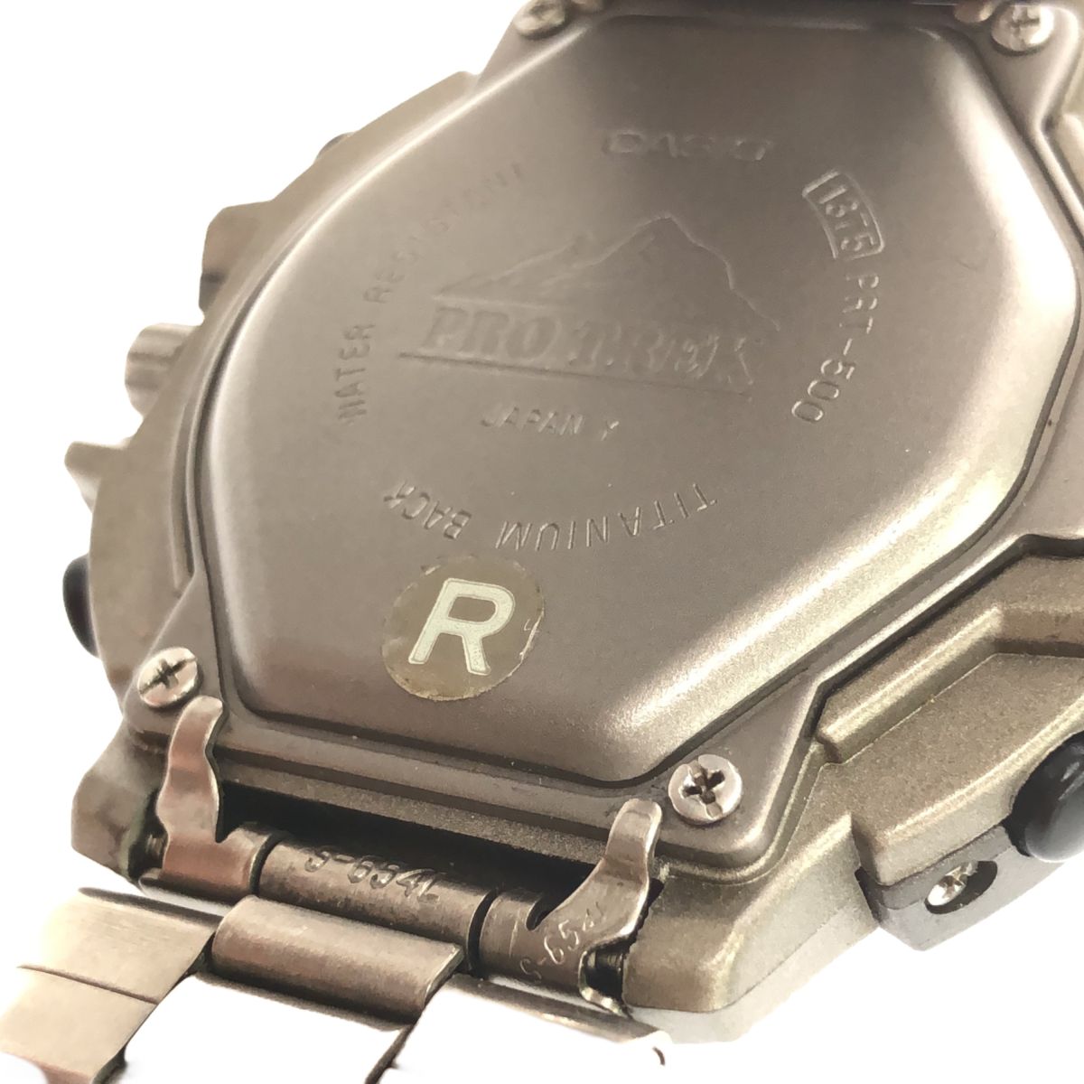CASIO カシオ PRO TREK プロトレック 腕時計 PRT-500 シルバー系