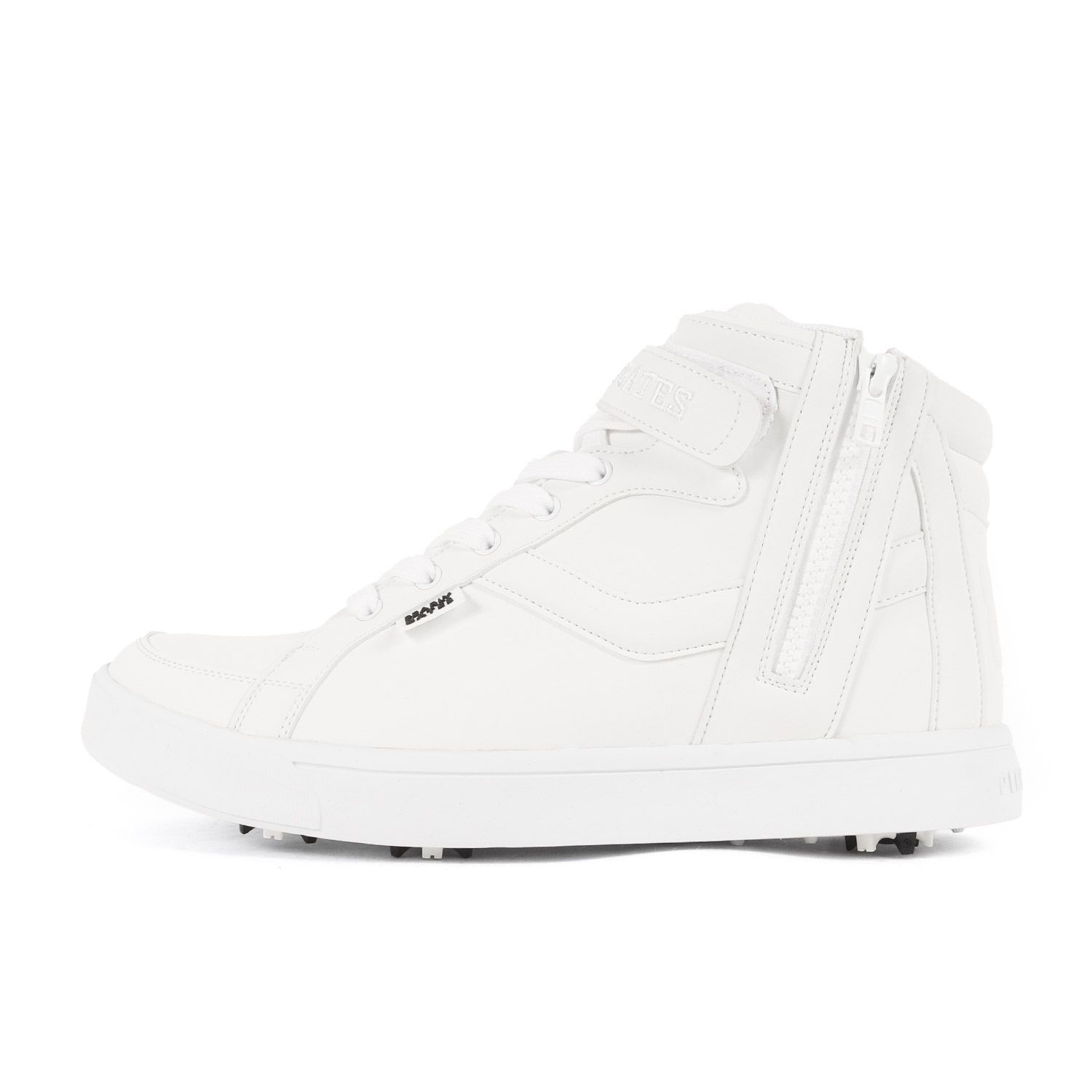 新品 パーリーゲイツ ゴルフシューズ サイドジッパー ミドルカット 26 新品 パーリーゲイツ ゴルフシューズ サイドジッパー ミドル