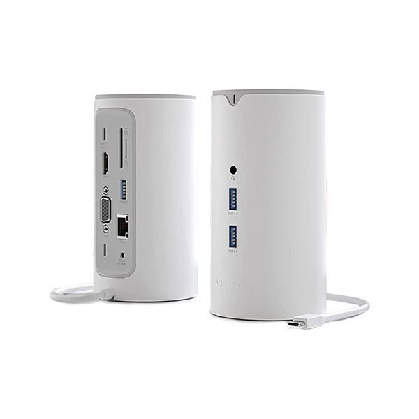 VENTION 12-in-1 USB-C タワードッキングステーション 0.25M ホワイト TP-8184