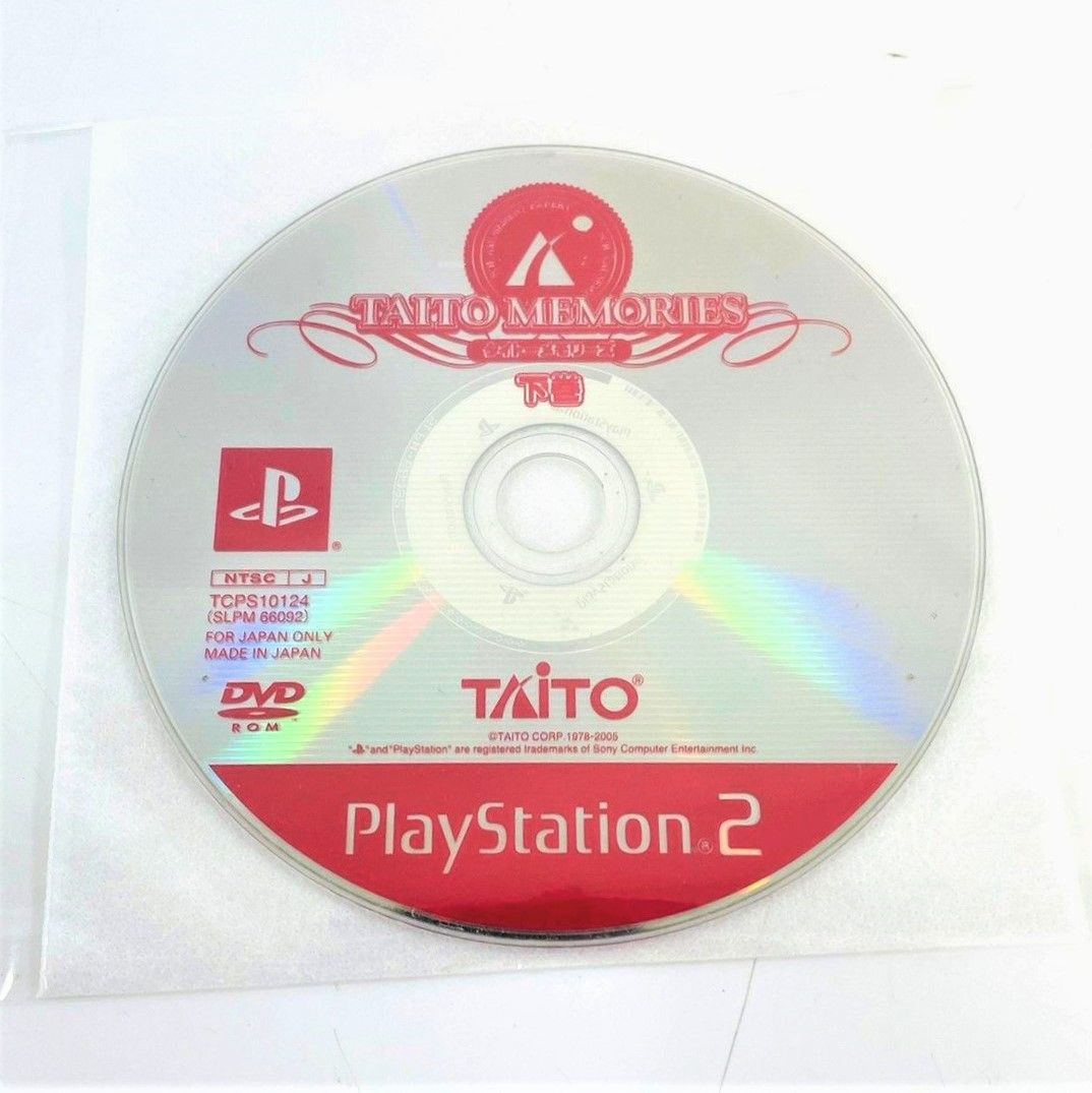 ps2 タイトーメモリーズ Taito Memories Joukan (w/ Taito Memories Book) for PlayStation 2