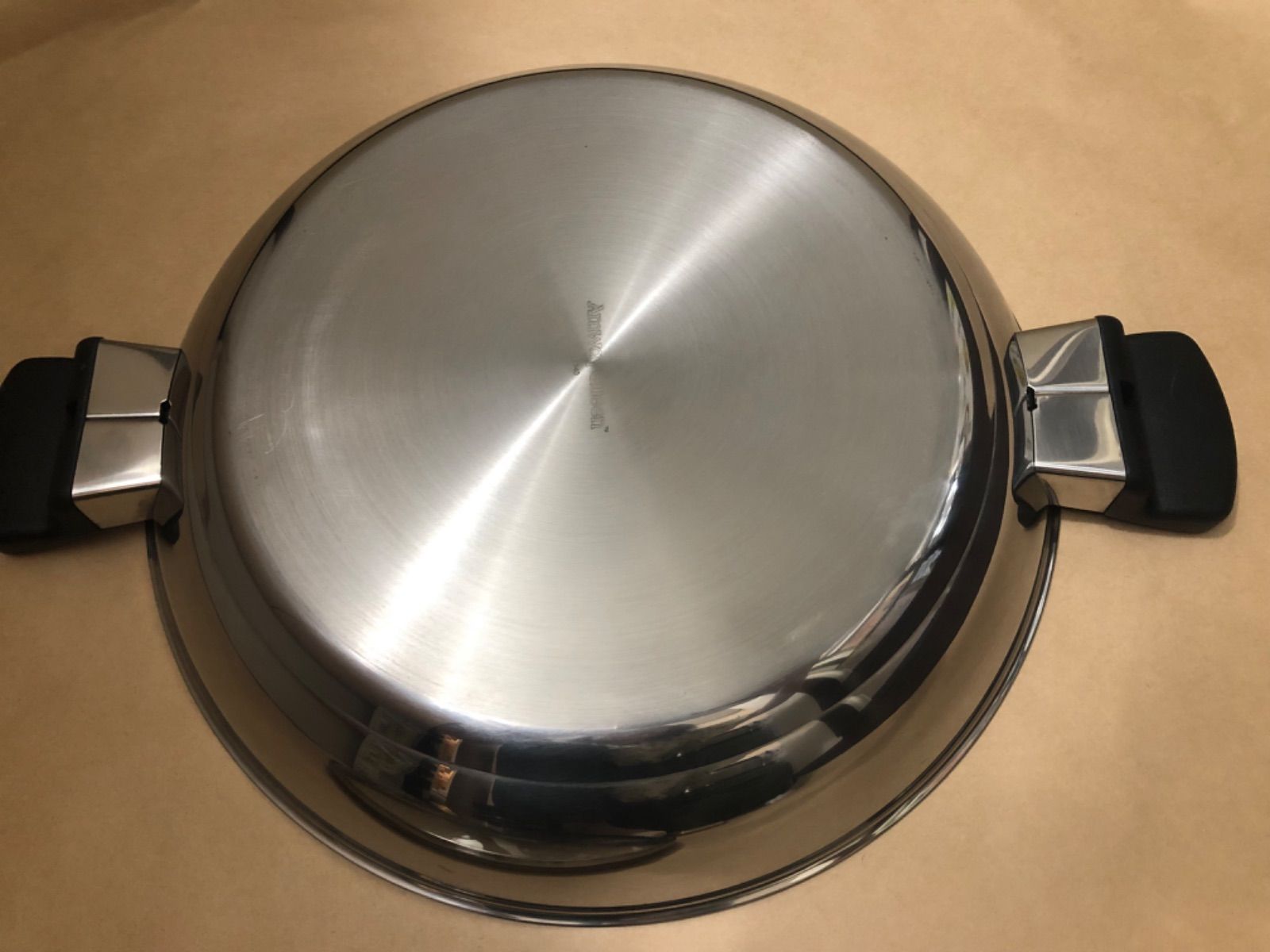 アムウェイ クィーン　ノンスティック グリルパン　ガラス蓋付き アムウェイ クィーン ノンスティックグリルパン ガラス蓋付き