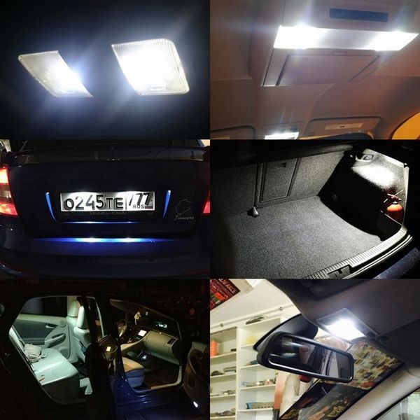 抵抗付】 Z4 ロードスター (E85) BMW LED ナンバー灯 ライセンスランプ 警告灯 キャンセラー付 T10×36mm (37mm) 2個 セット CSPチップ 1000lm ホワイト - メルカリ