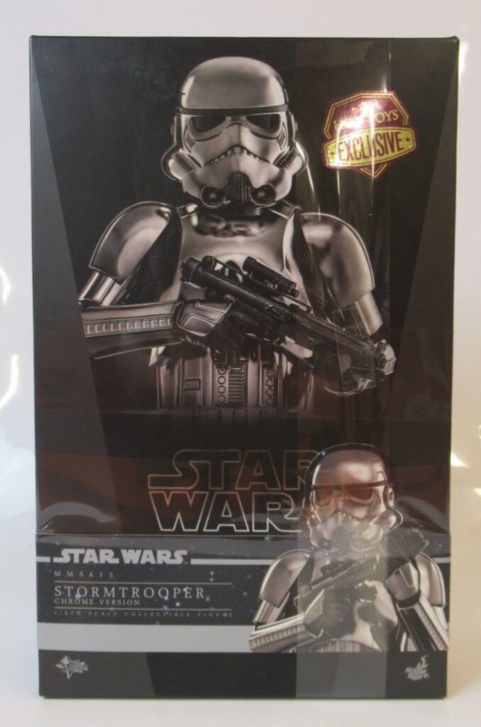 HOTTOYS MOVIE MASTERPIECE STORMTROOPER | CHROME VERSION MMS615