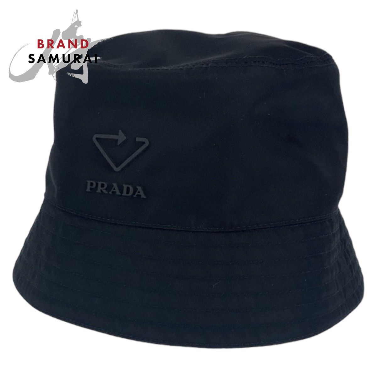 PRADA Sサイズ　バケットハット ブラック ナイロン プラダ Re-Nylon バケットハット ブラック XXL