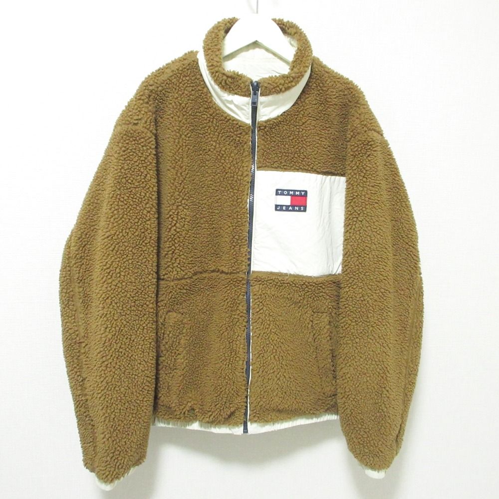 美品 TOMMY JEANS トミージーンズ トミーヒルフィガー リバーシブル 