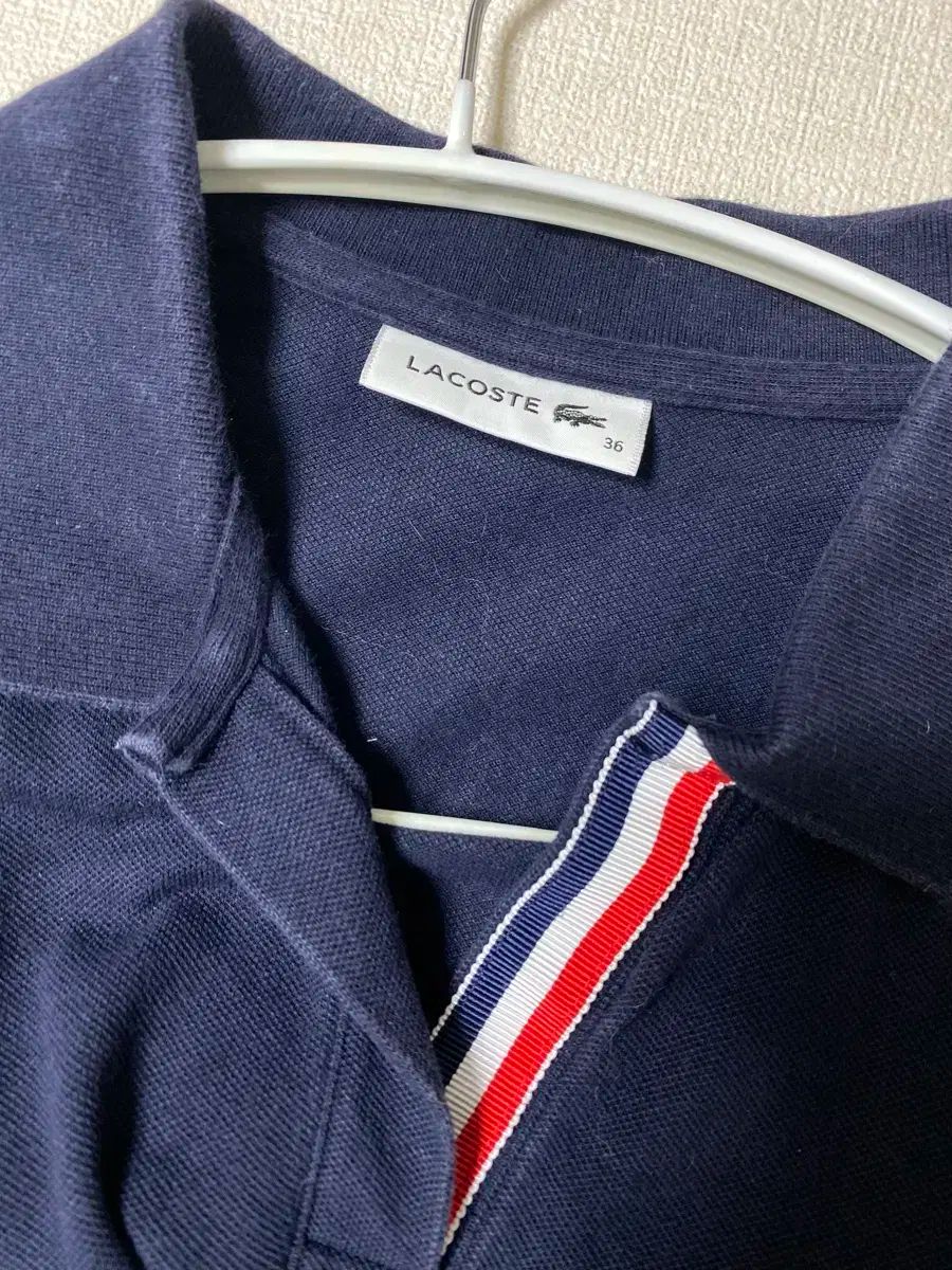 LACOSTE(ラコステ) テニス ワンピース ネイビー 36 - メルカリ