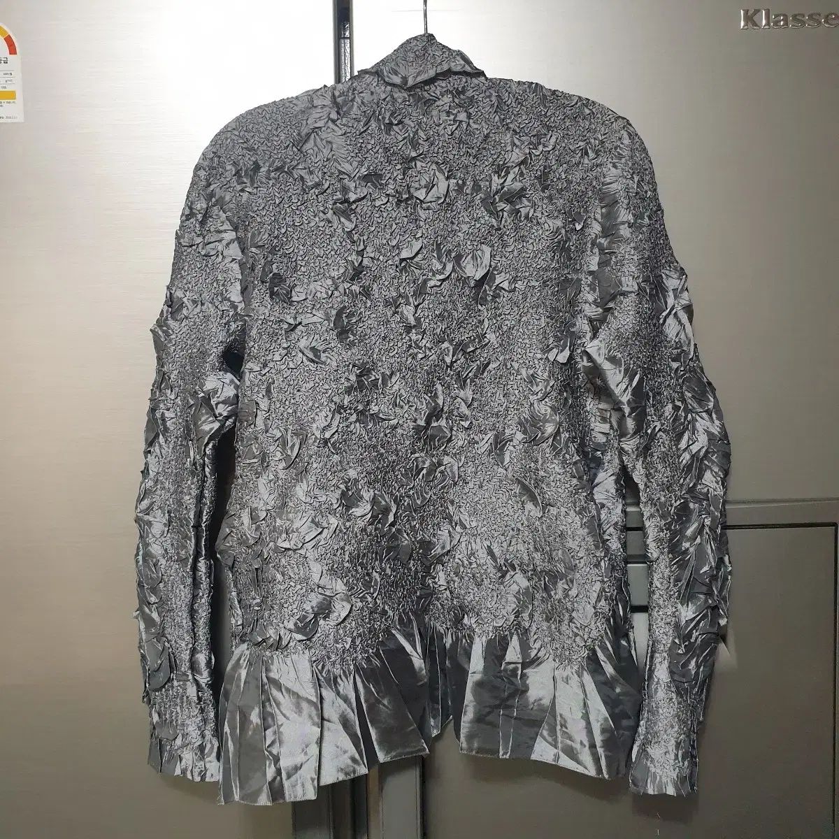 スペツィオ スタイリッシュ プリーツ カーディガン